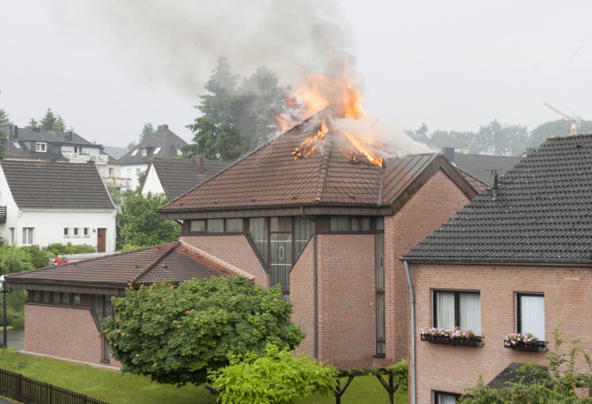 Ulrich Simons - NAK Moreller Weg - Dachstuhlbrand